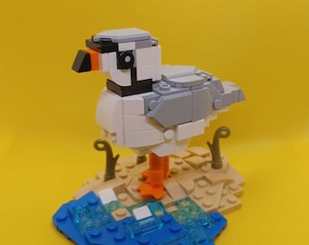 Piping Plover Bird Custom LEGO-MOC/model