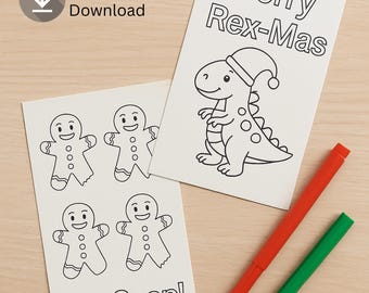 Świąteczne kolorowanki z etykietami na prezenty dla dzieci – do wydrukowania etykiety świąteczne (PDF)