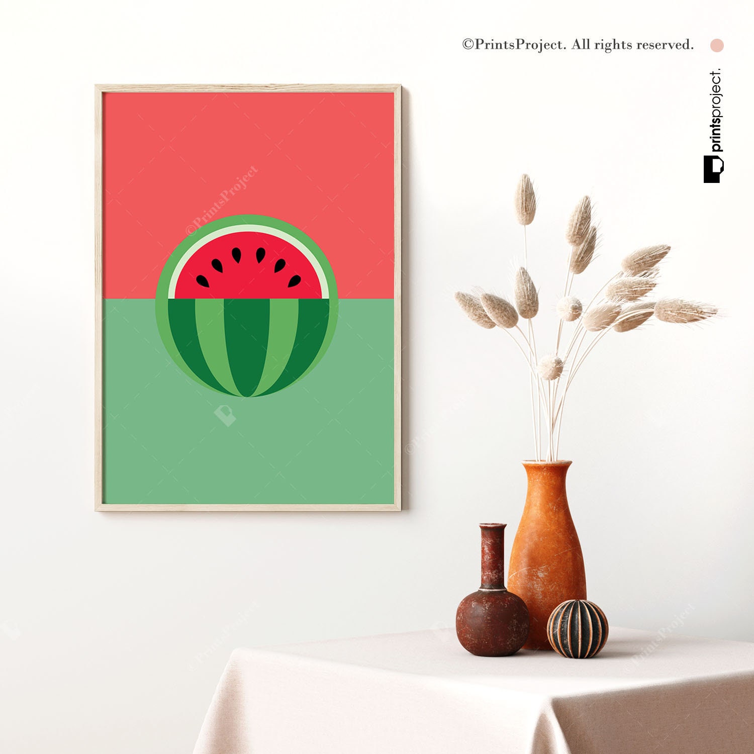 Set of 3 kitchen prints Fruits print kitchen print kitchen poster fruit print fruit art kitchen art food poster fruit art watermelon print