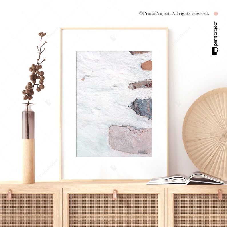Neutral Wall Art Above Bed Art Digital Print Modern Etsy