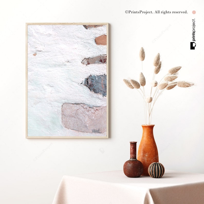 Neutral Wall Art Above Bed Art Digital Print Modern Etsy