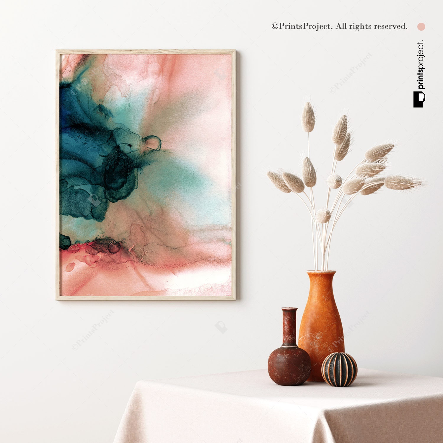 Home abstract printable wall art minimal simplistic sublimation design paint splash picture