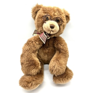 GUND Booker Bear 44406 Teddy Bear Plush Stuffed Bear Glasses 16” Retired Vintage