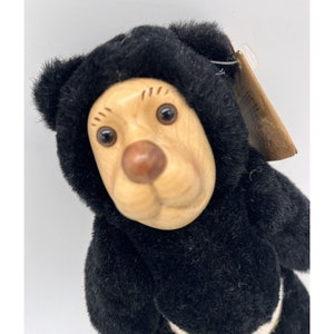 Applause Robert Raikes 1990 Nathan Nursery Bear 7.5 Inch Vintage Tags 38519 Signed