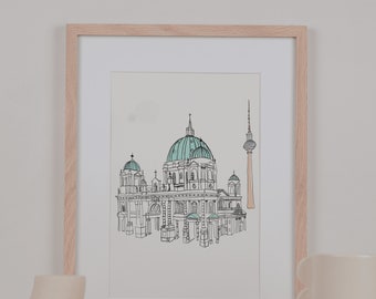 Berlin City illustration