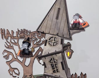 Hippo Halloween House