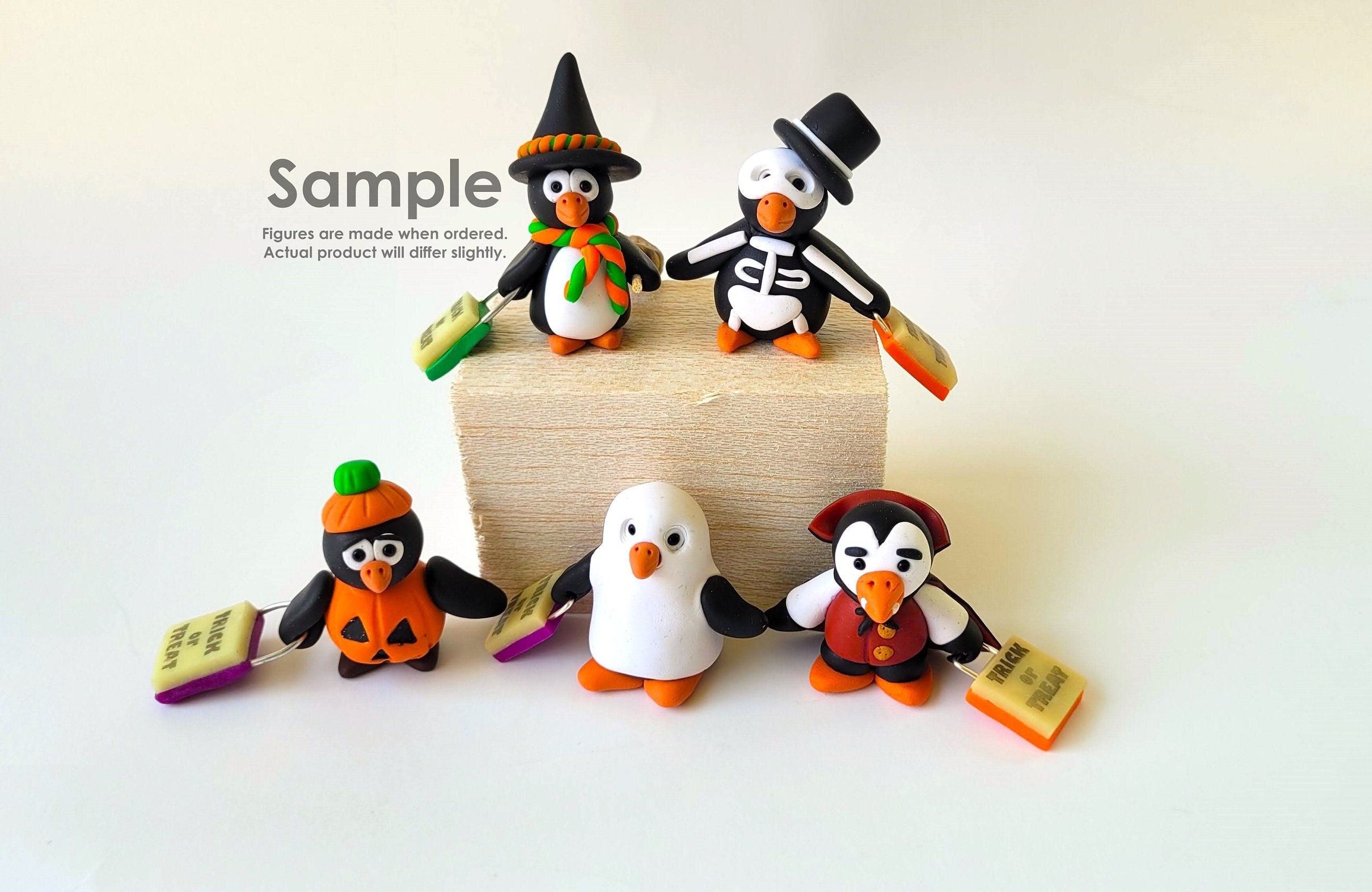 Penguin Trick-or-Treaters