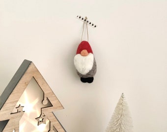 Ornements de Noël/ornement gnomes/feutre/ornement sapin/décoration noël/Boule de Noël/sapin de Noel/décoration Fêtes/Noel nordique/animal