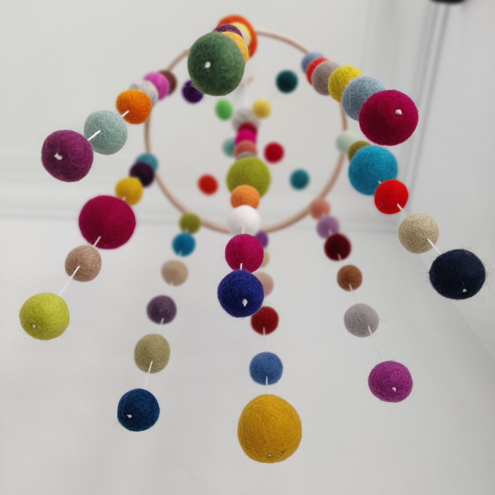 Baby Mobile/multicolor/rainbow Nursery/nursery Mobile/baby Etsy