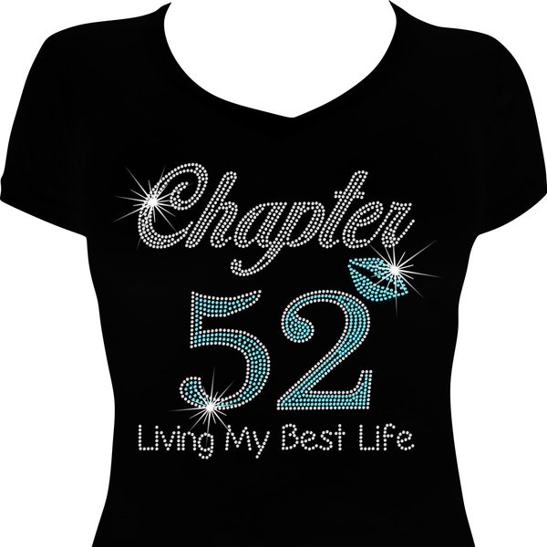52nd Birthday Svg - Etsy