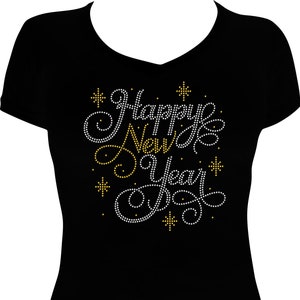 New Year Bling Shirt - Etsy