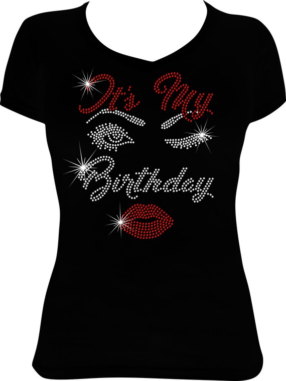 Womens Lash Shirt & Lips Kiss Bling Bling Tee Face Design Shirt Womens Lash Shirt & Lips Kiss Bling Bling Tee Face Design Shirt