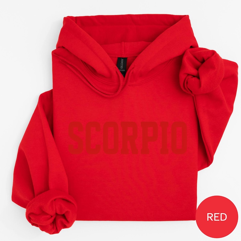 Puff Zodiac Sign Hoodie - Etsy