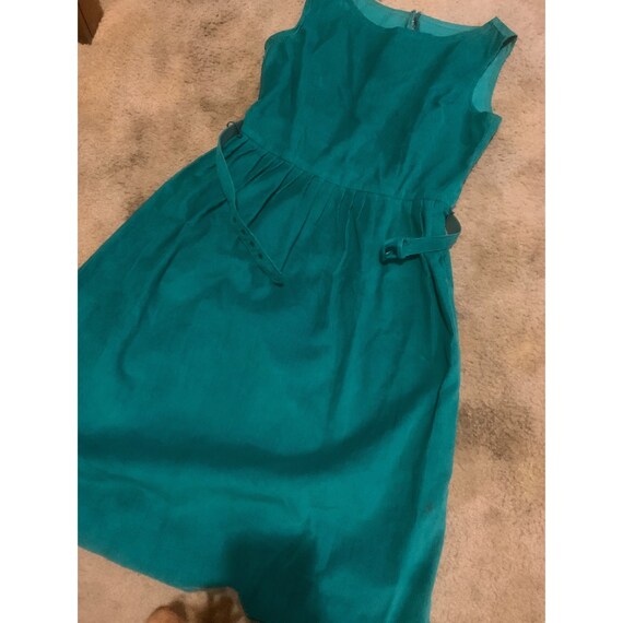 VTG Carole Brent green dress - image 2