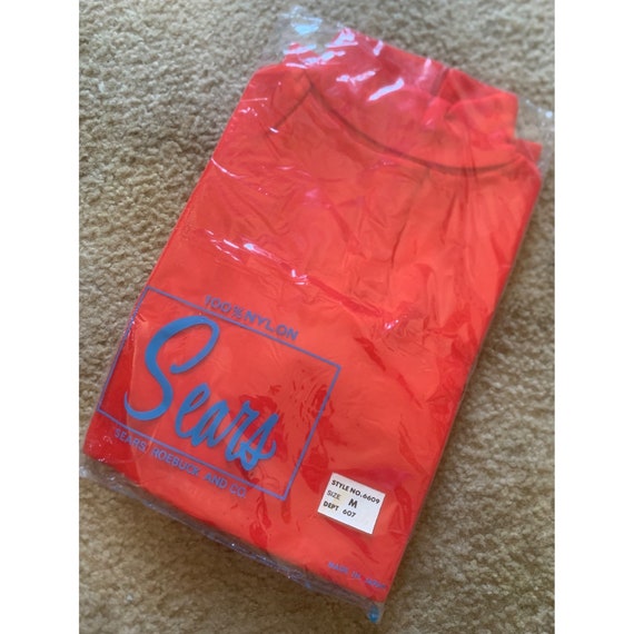 VTG Sears red turtleneck