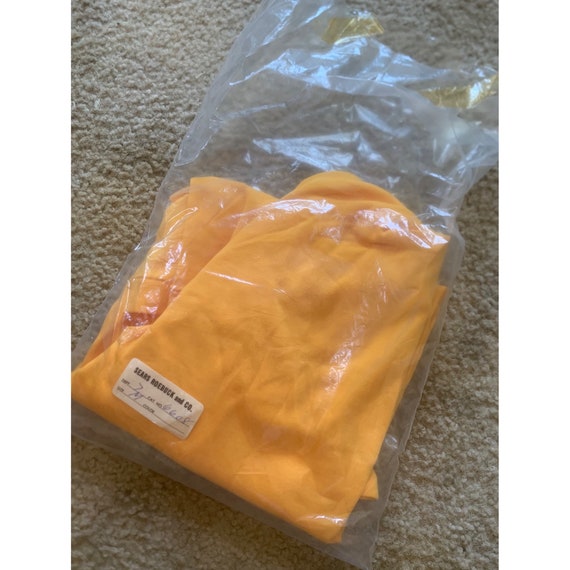 VTG Sears yellow turtleneck - image 3