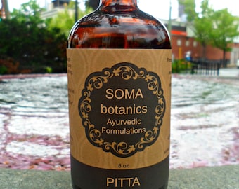 8 oz Pitta Abhyanga (sensitive skin/reddish): Nourishing Body Oil