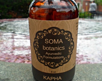 8 oz Kapha Abhyanga (oily skin): Nourishing Body Oil