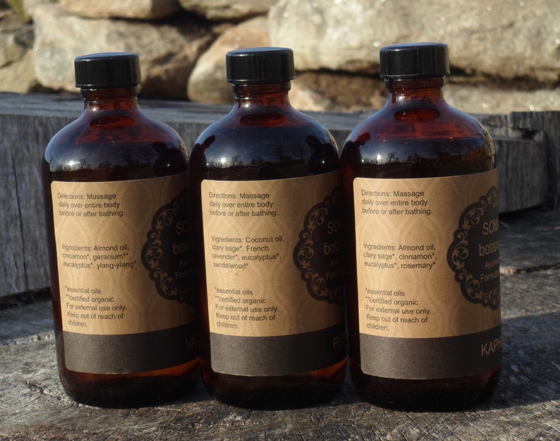 4 oz Tridoshic Collection: Nourishing Body Oil Abhyanga image 4