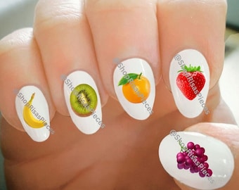 Fruit Nail Decals: Water Transfer Nail Art