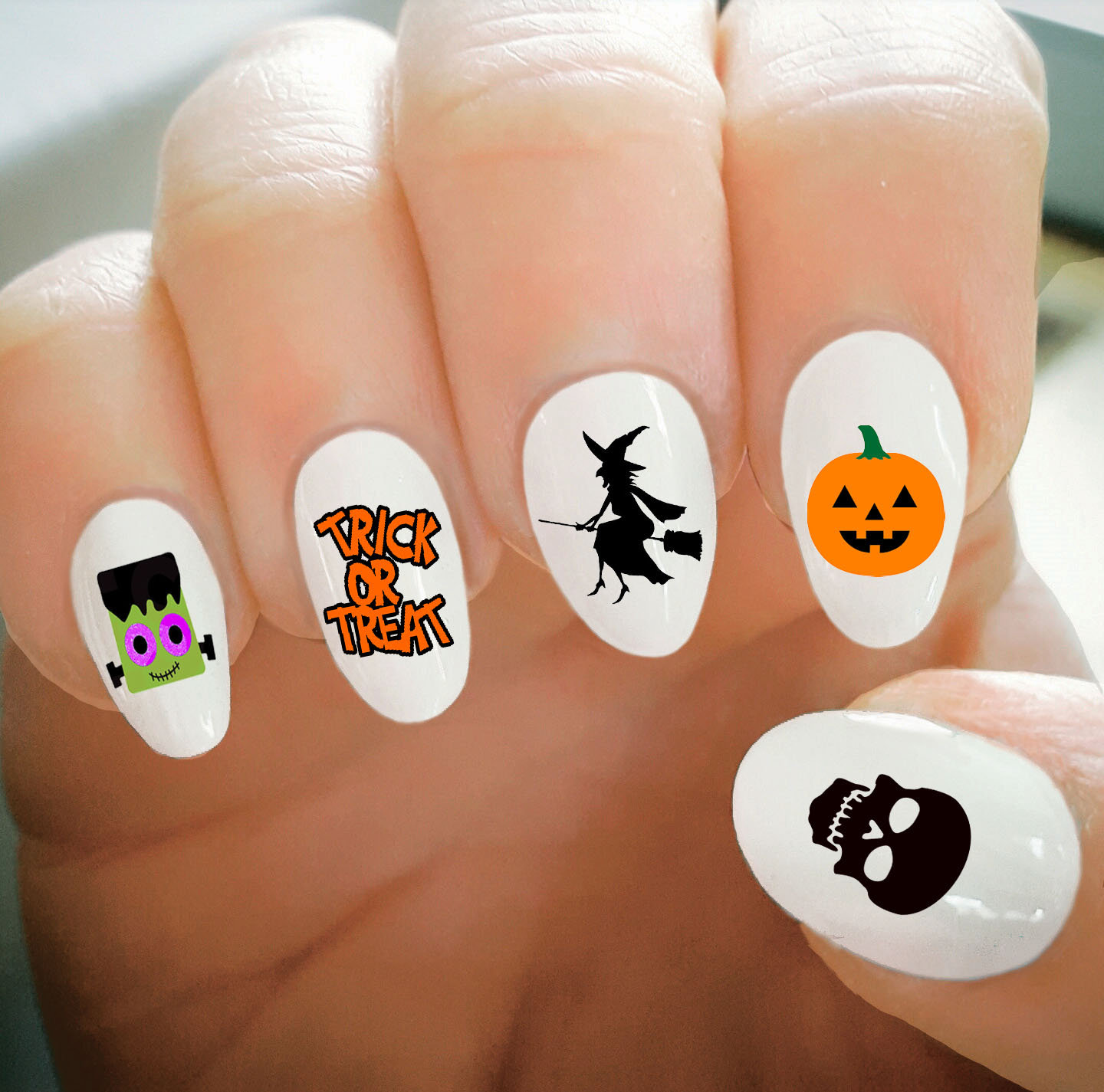 Halloween Designer Nail Stickers Set（6Sheets）