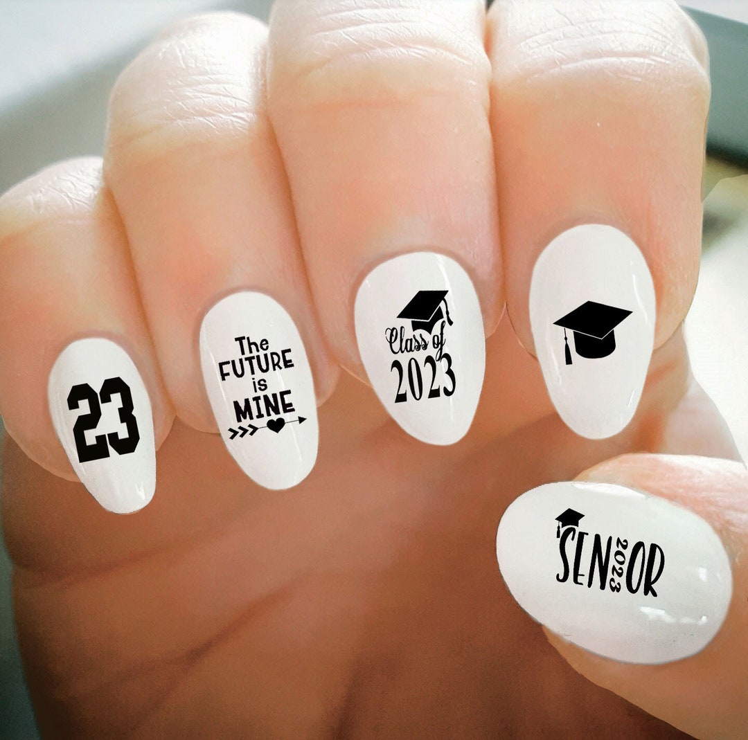 2 Styles Designer Brand Logos Nail Tattoo Sticker Transfers Salon