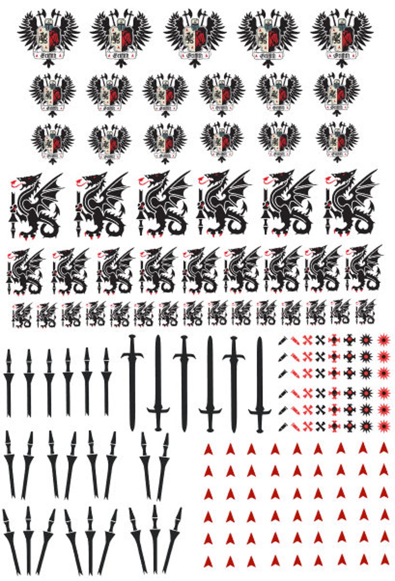 House Griffith Decals Water Transfer Decals Custom Decals | Etsy