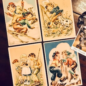 Illustrierte Postkarten R. Vincent 1920