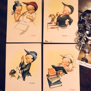 Cartoline illustrate Nadiani 1940