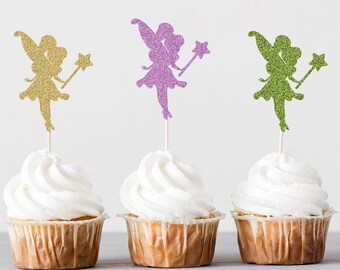 Fairy Cupcake Toppers, Fairy Birthday Party Decorations