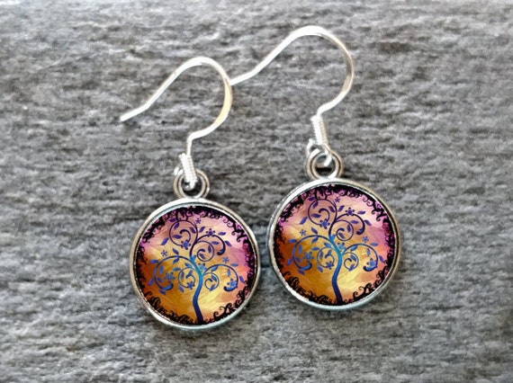 Handmade Tree Of Life Earrings, List Prices Reflect MSRP