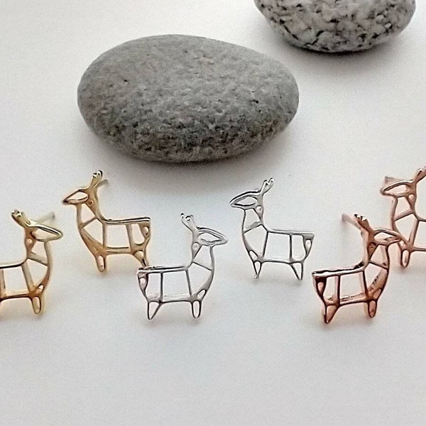 Llama Studs, Alpaca Studs, Kid's Earrings