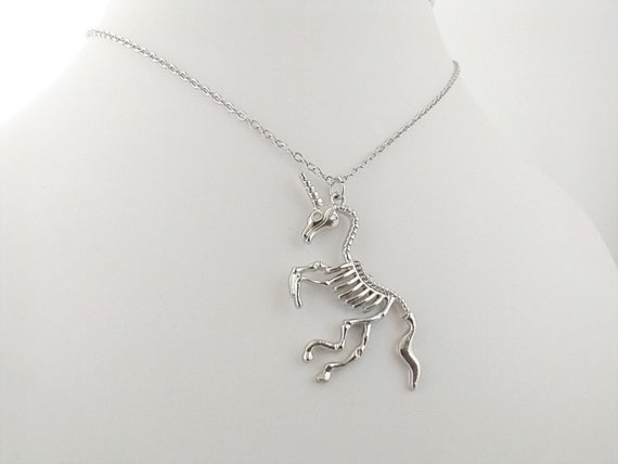 Unicorn Skeleton Necklace, List Prices Reflect MSRP, MN-UNISKEL