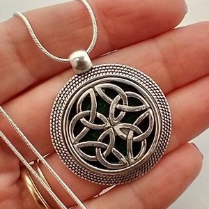 Gorgeous Celtic Necklace, Celtic Pendant Necklace image 7