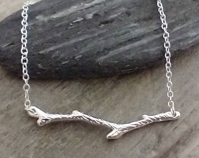 Minimalist Twig Necklace, List Prices Reflect MSRP, MN-Twig