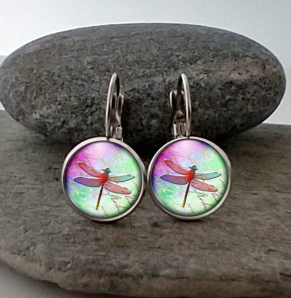 Handmade Dragonfly Earrings, Listing  Prices Reflect MSRP, HE-DF