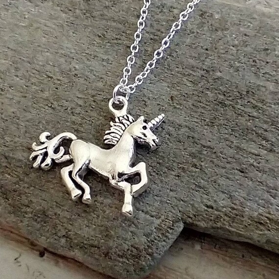 Etsy unicorn shop necklace