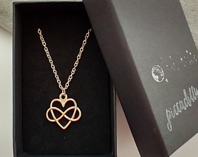 Infinity Heart Necklace,  List Rrice Reflects MSRP, MN-INFHEART