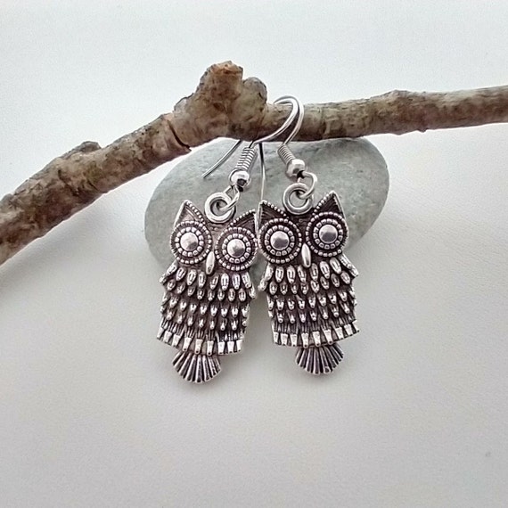Wise Owl Earrings, Listing  Prices Reflect MSRP, ME-OWL-2