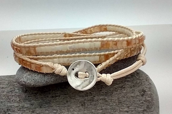 Beachy Beaded Wrap Bracelet, List Prices reflect MSRP