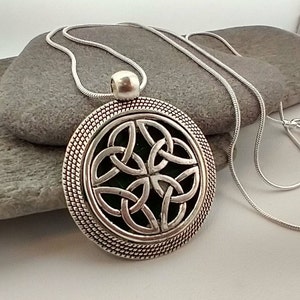 Gorgeous Celtic Necklace, Celtic Pendant Necklace image 9