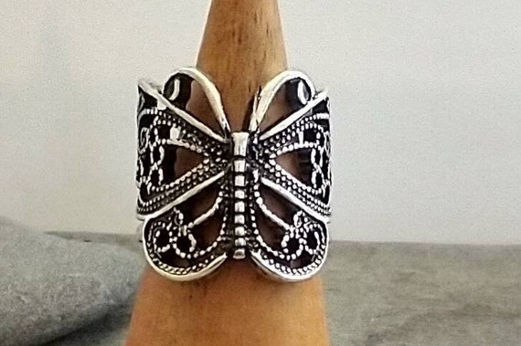 Filigree Butterfly Statement Ring, List Prices reflect MSRP