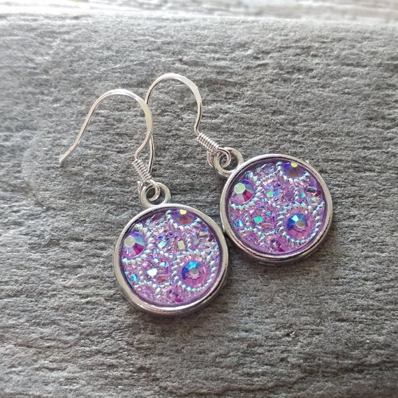 Shimmer Earrings, 6 Color Options, 12  Settings Available, SH-E-Please call for wholesale prices