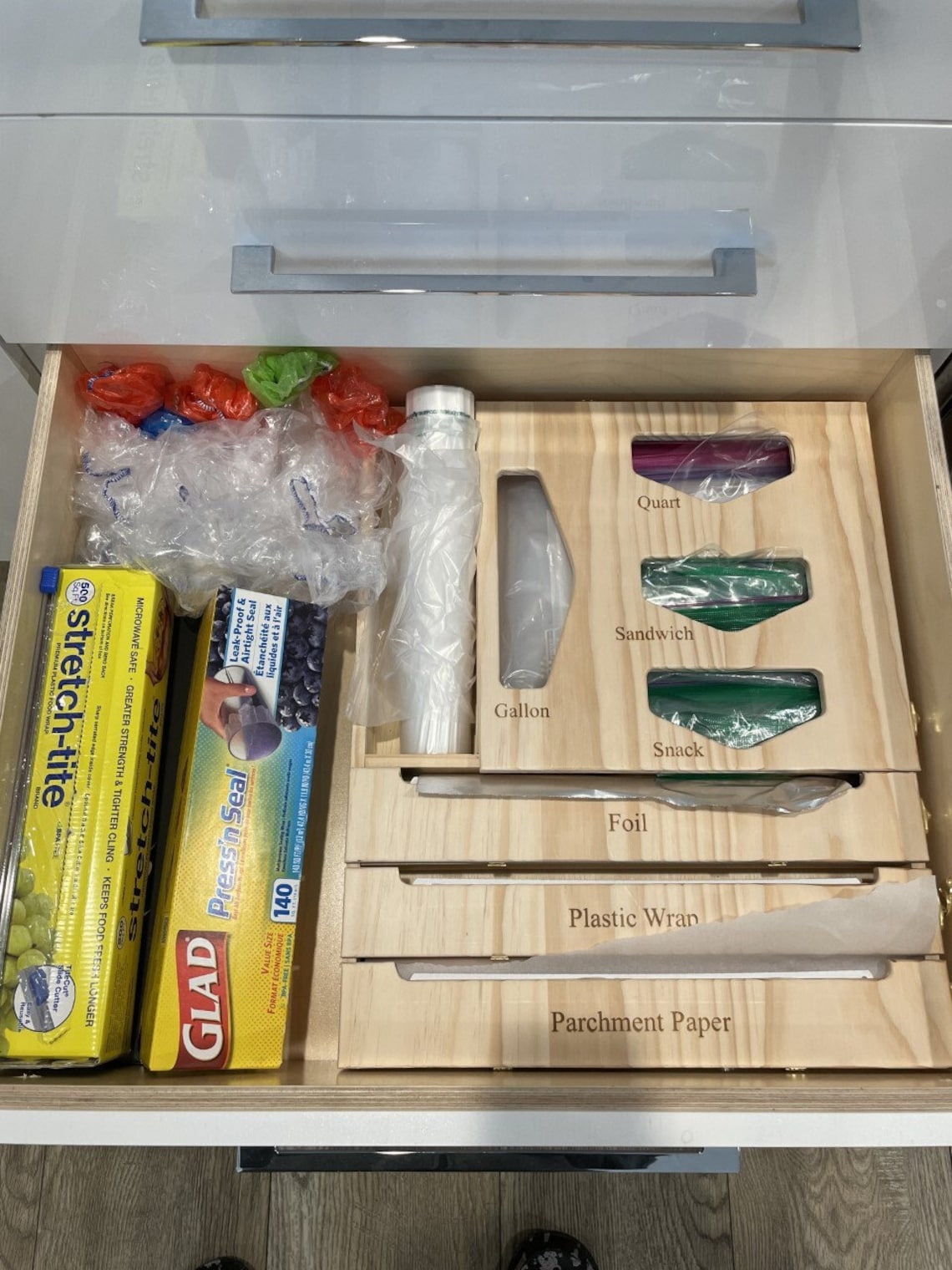 Custom Kitchen Drawer Organizer Etsy
