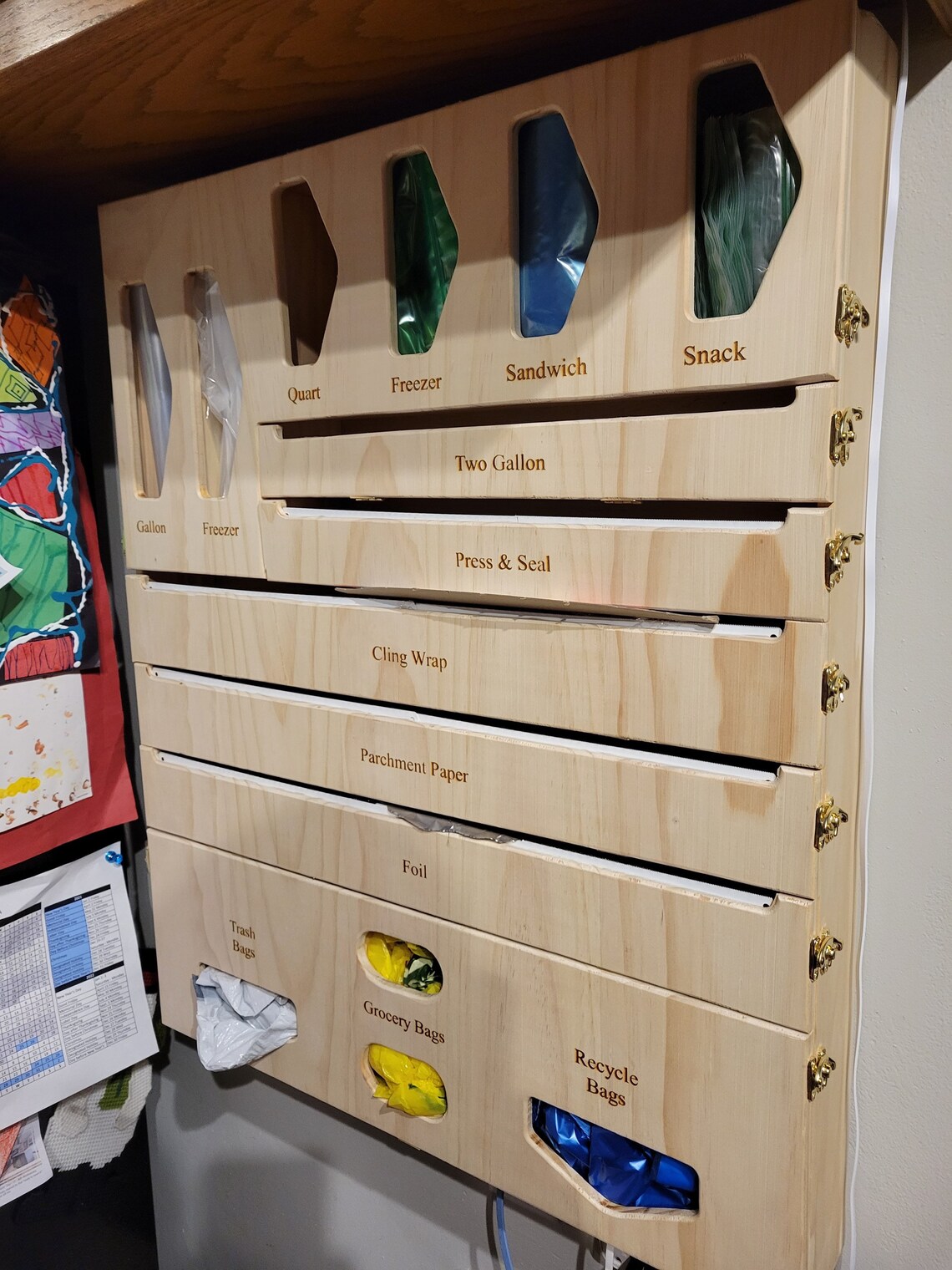 Custom Kitchen Drawer Organizer Etsy