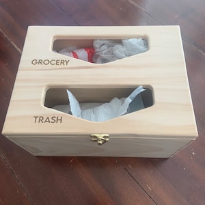 Custom Made Trash Storage Organizer