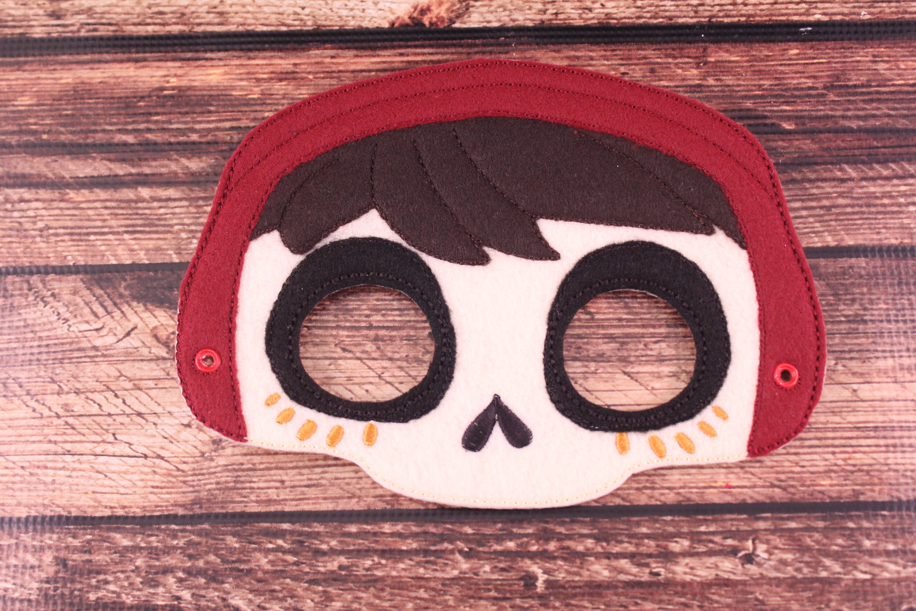 Miguel Coco Inspired Embroidered Mask | Etsy