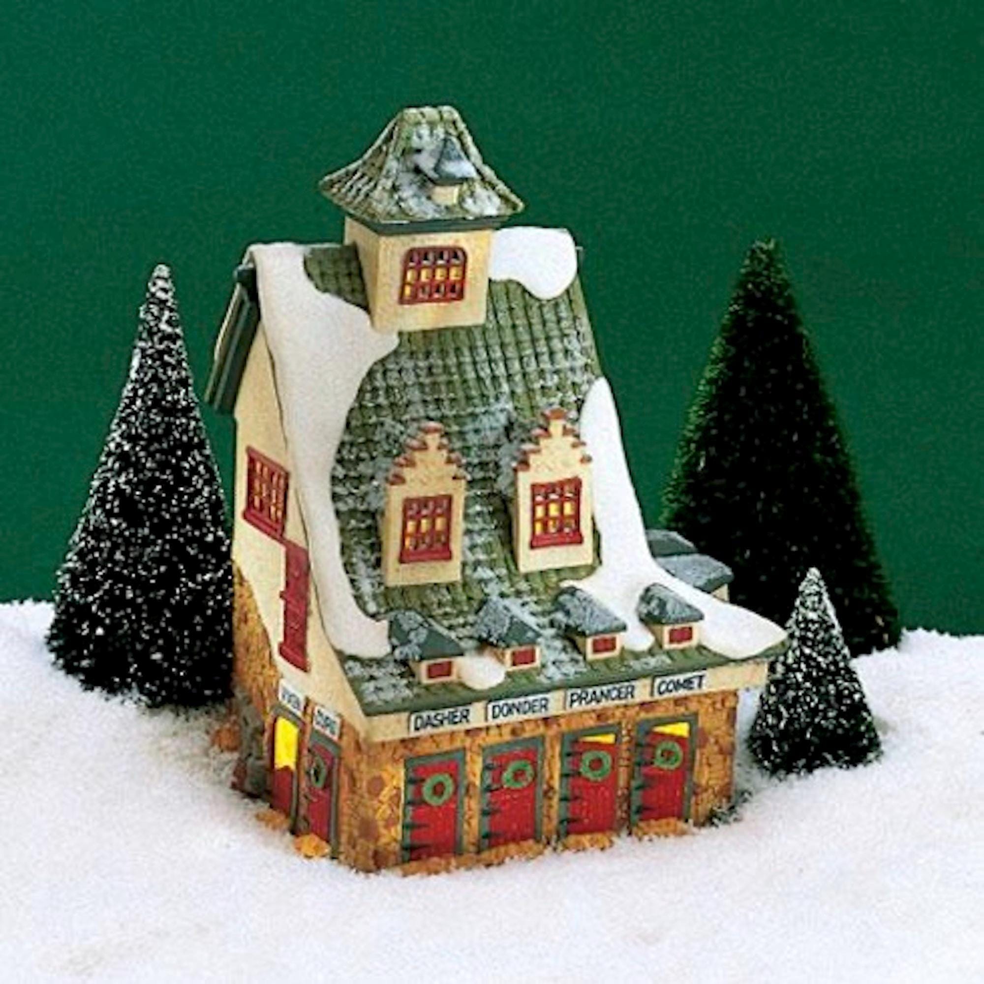 1990年 陶器 サンタクロースの家 NORTH POLE SERIES 1990年 陶器 サンタクロースの家 NORTH POLE SERIES Amazon.com: Dept