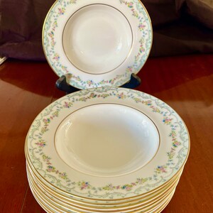 1988 Royal Doulton CANDICE Fine Bone China Dinnerware place settings, serving pieces, extras sold separately image 6