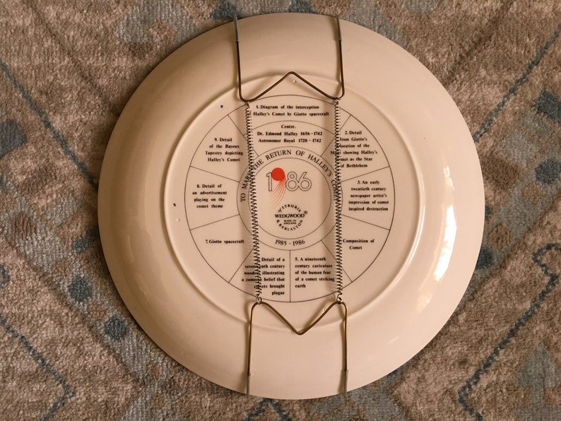 your choice 1980s Wedgwood Limited Edition Miscellaneous Collectors\u2019 Plates \u2013 Ballooning Motoring Halley\u2019s Comet